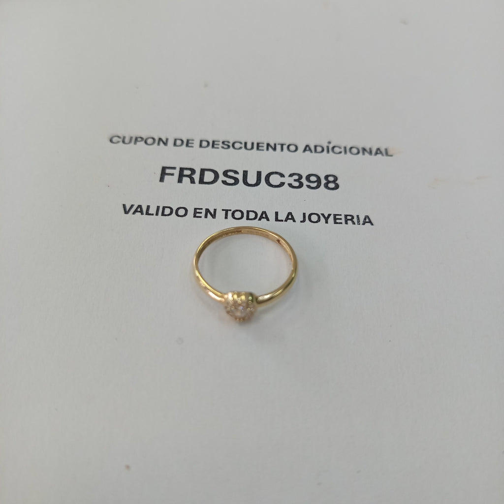 ANILLOS DAMA ORO 14K 1 (NUEVO)