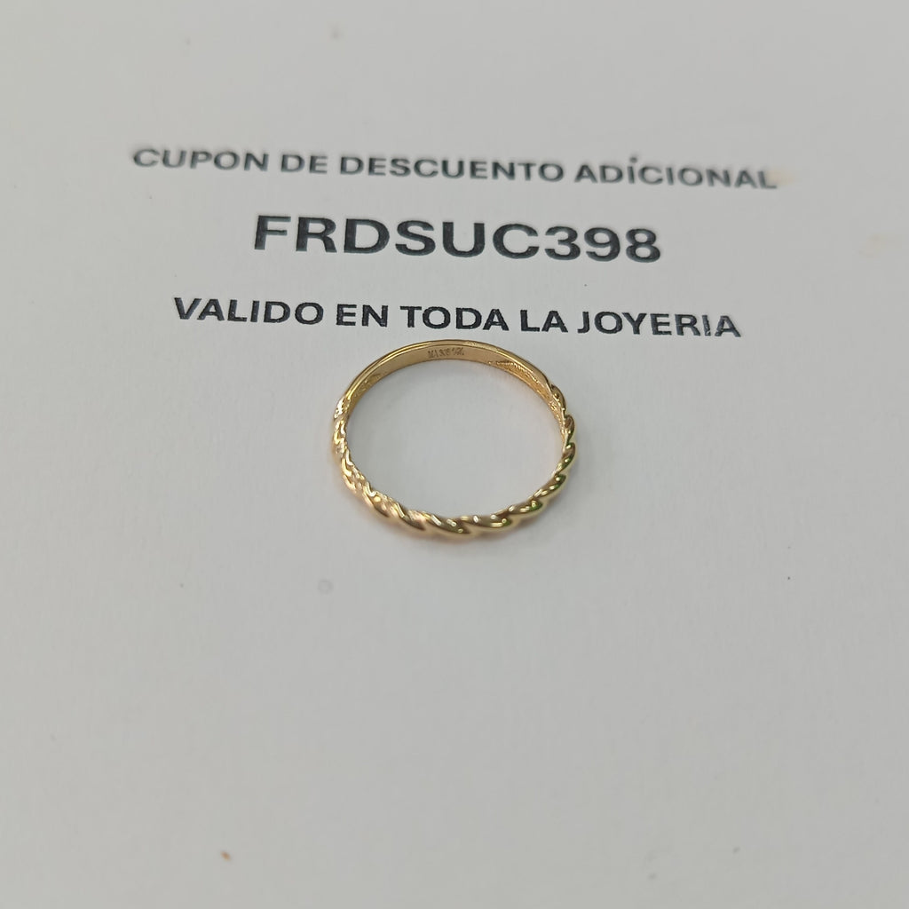 ANILLOS DAMA ORO 14K 1 (NUEVO)