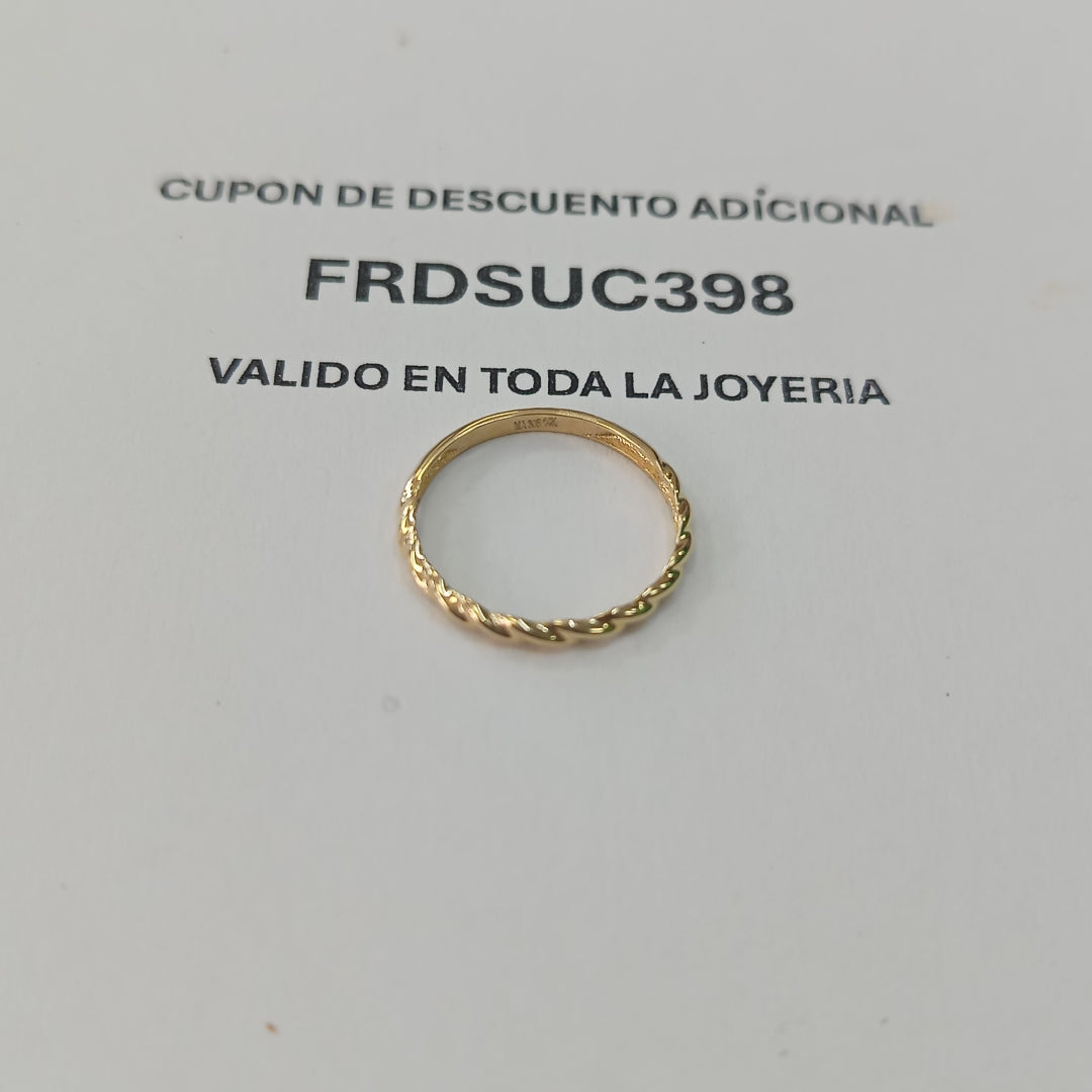 ANILLOS DAMA ORO 14K 1 (NUEVO)