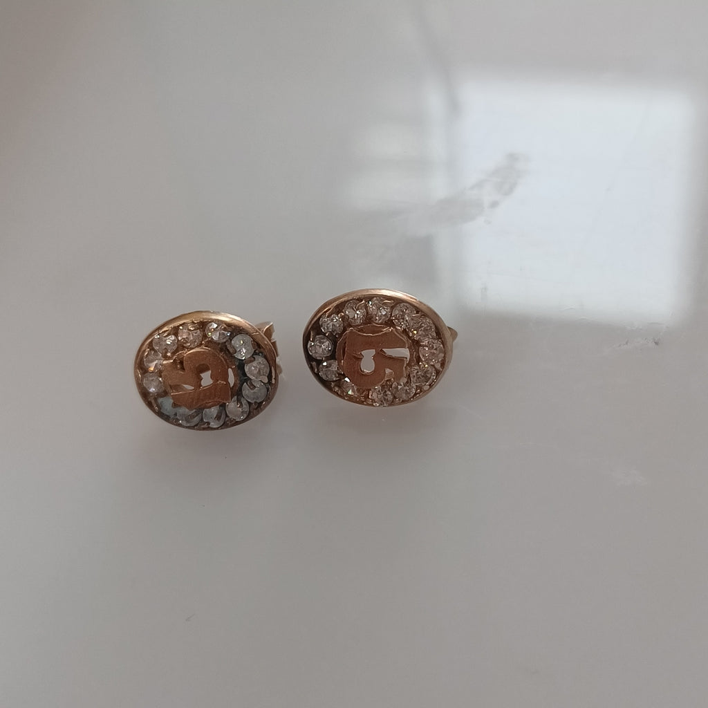 ARETES PAR ORO 10 K 3.3 GRMS (SEMINUEVO)