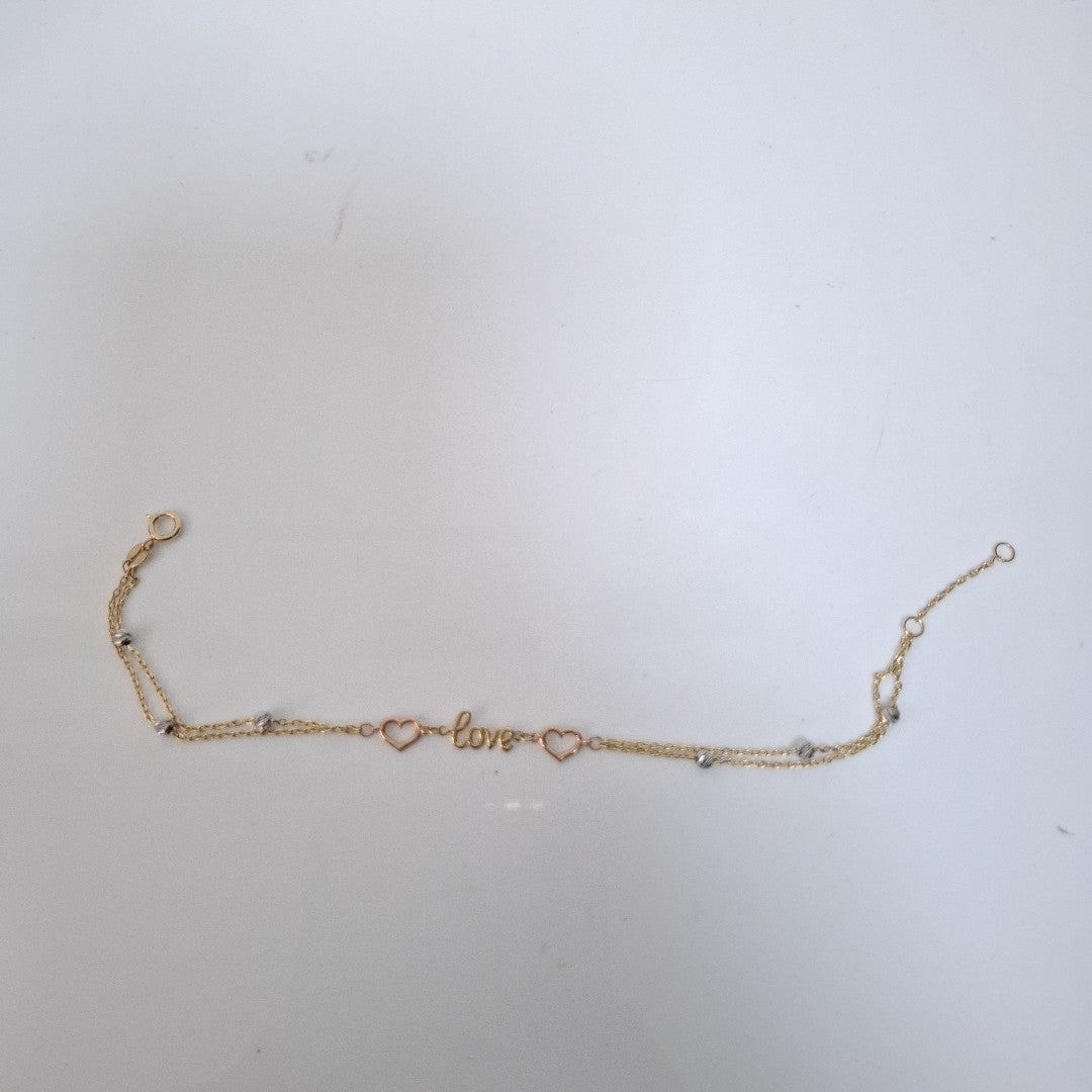 PULSERAS DAMA ORO 14K 1.5 (NUEVO)
