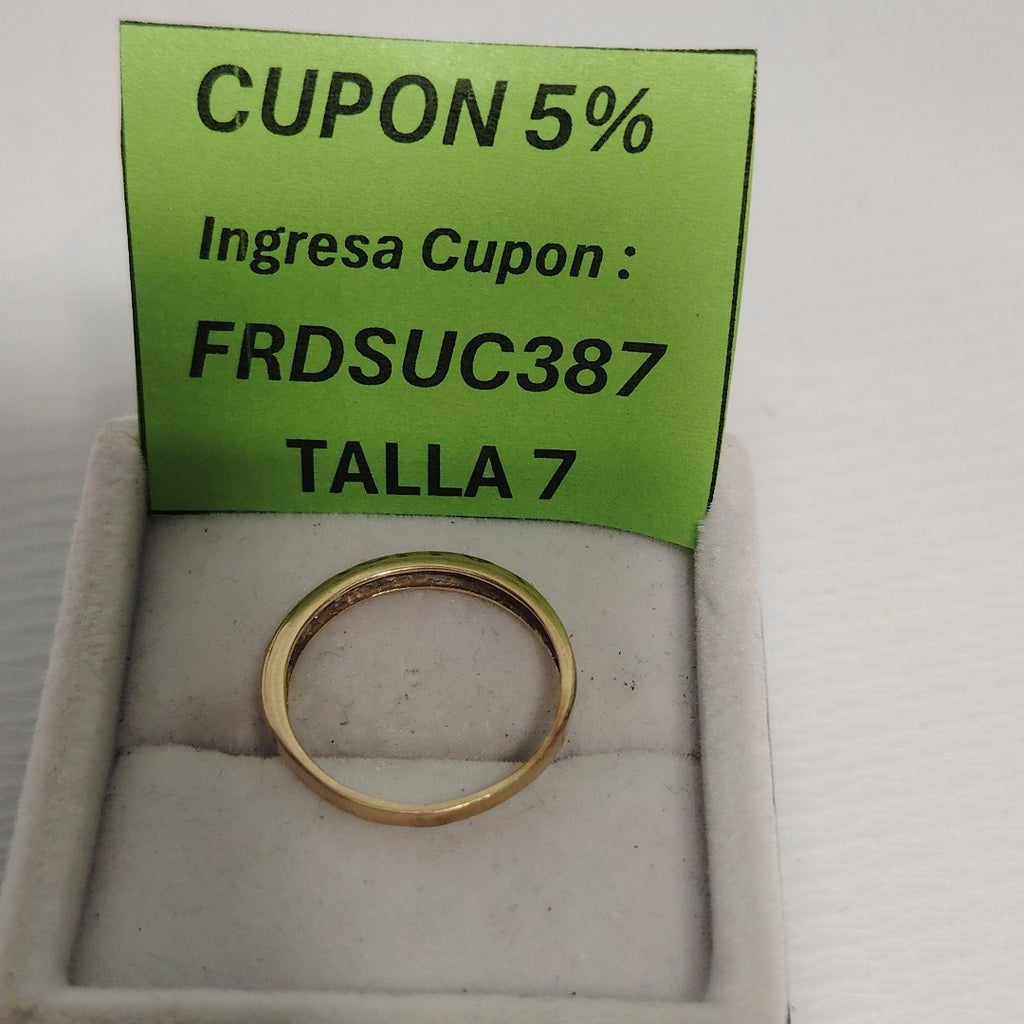 ARGOLLA ORO 14 K 1.7 GRMS (SEMINUEVO)