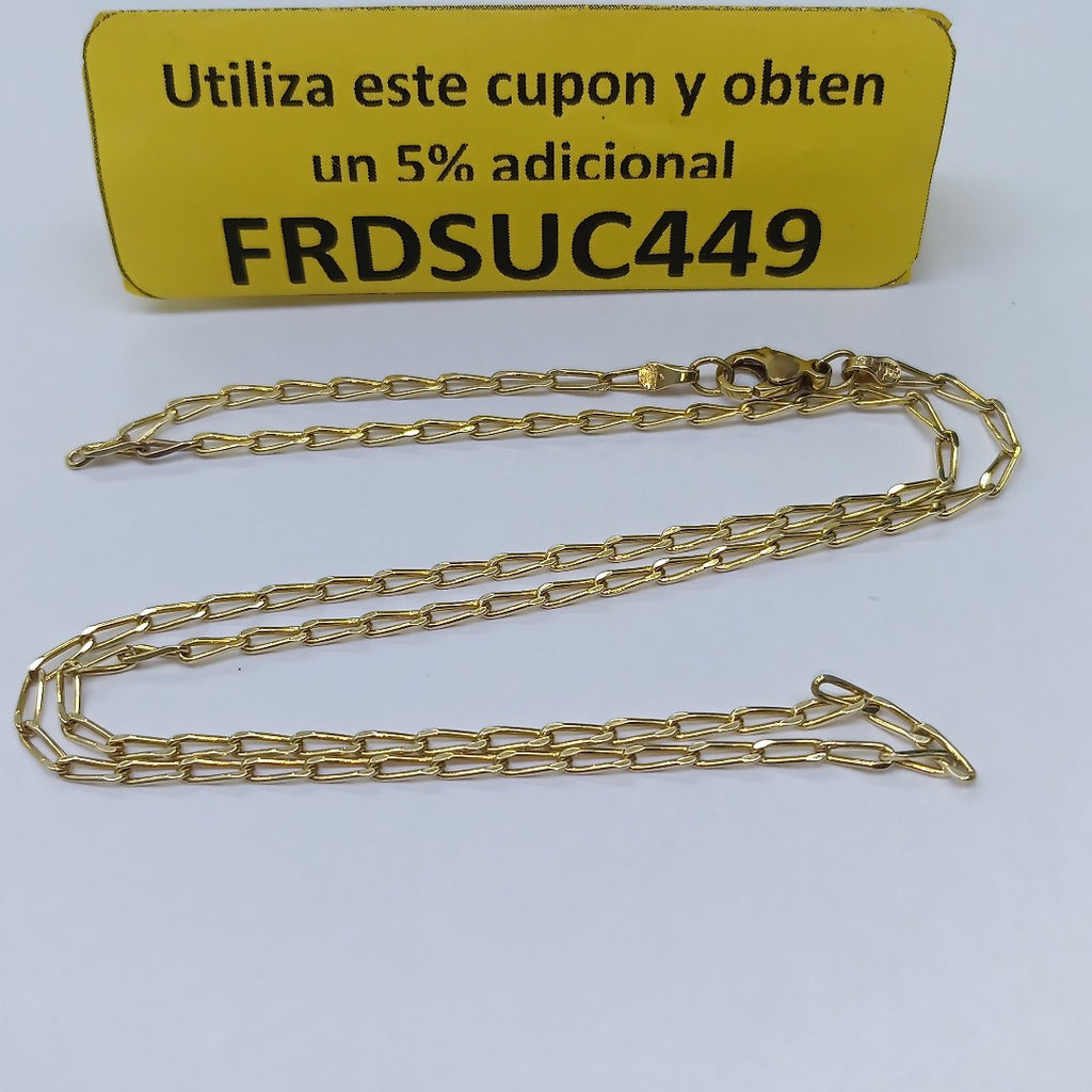 CADENA ORO 14 K 6,20 GRMS (SEMINUEVO)
