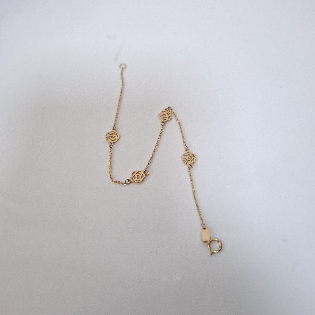 PULSERAS DAMA ORO 14K 1.2 (NUEVO)