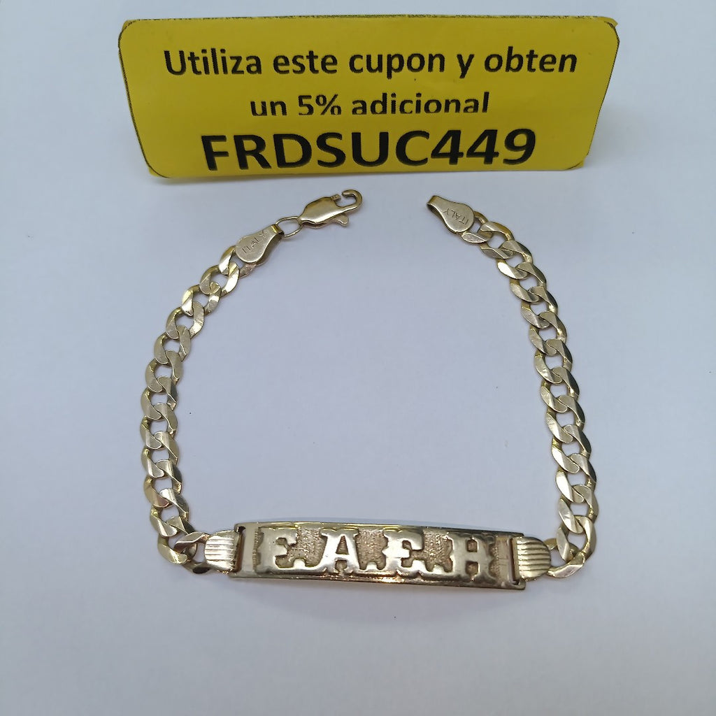 ESCLAVA ORO 14 K 11.7 GRMS (SEMINUEVO)