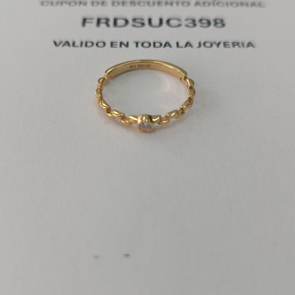 ANILLOS DAMA ORO 14K 1.6 (NUEVO)