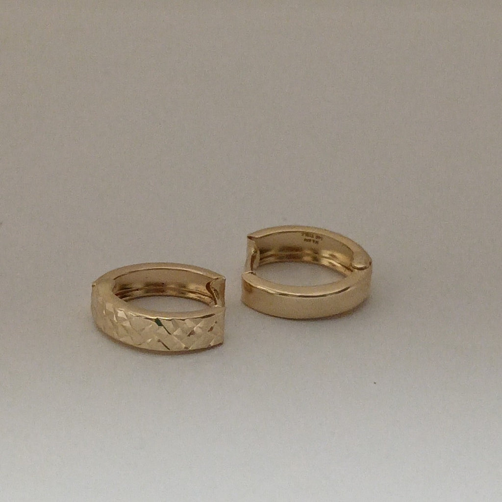 HUGGIES ORO 14K 1.1 (NUEVO)