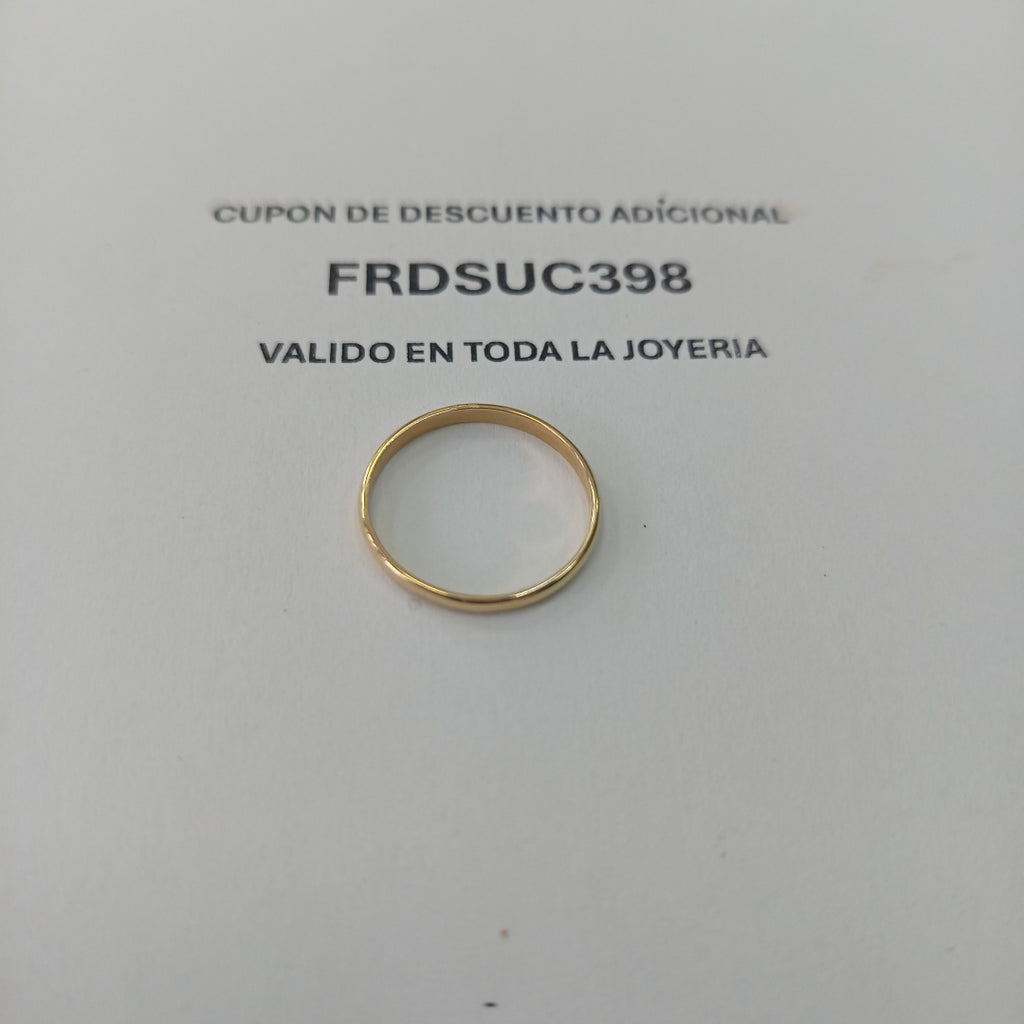 ANILLOS DAMA ORO 14K 1.4 (NUEVO)