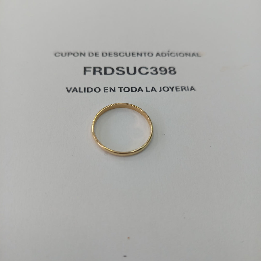 ANILLOS DAMA ORO 14K 1.4 (NUEVO)