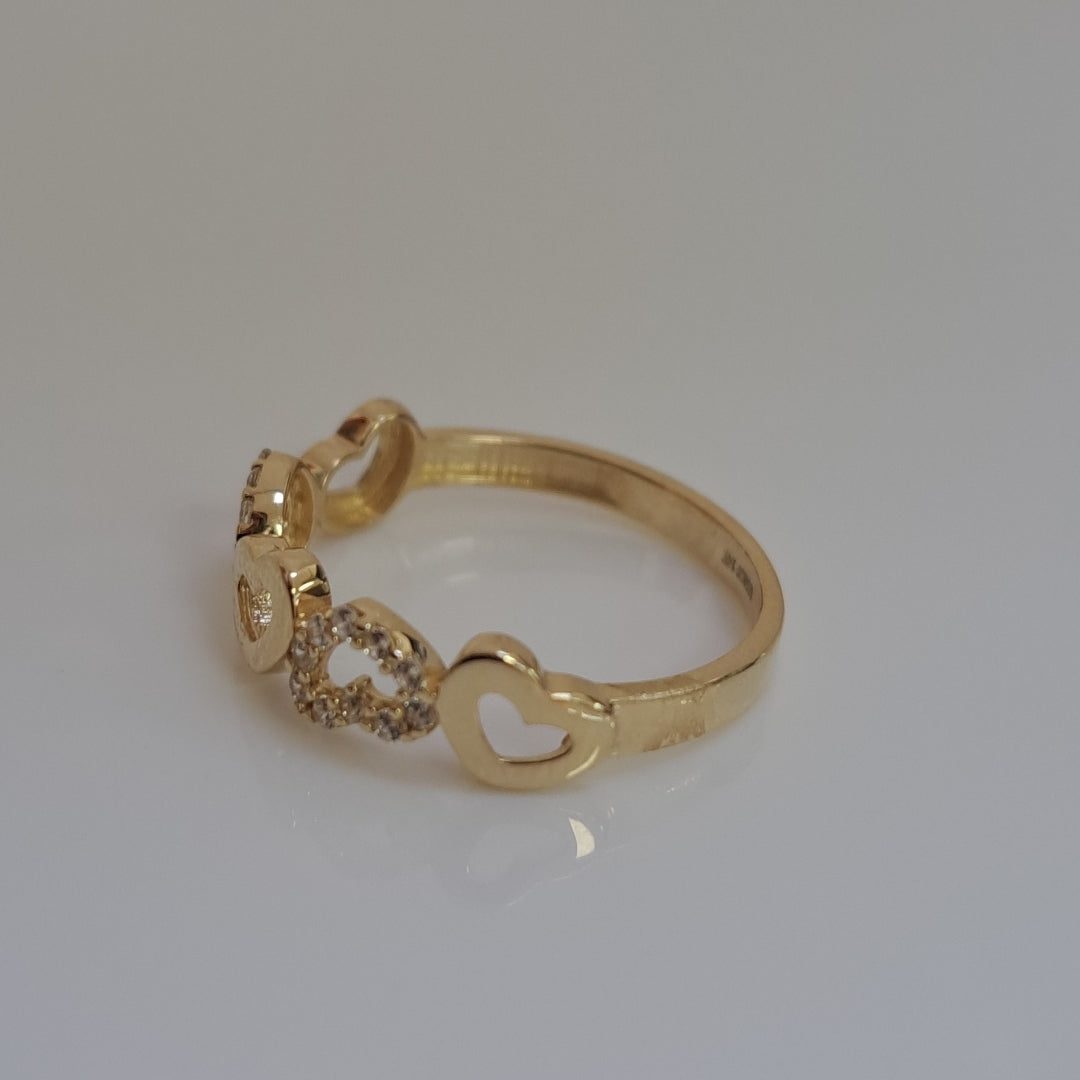 ANILLOS DAMA ORO 14K 1.5 (NUEVO)