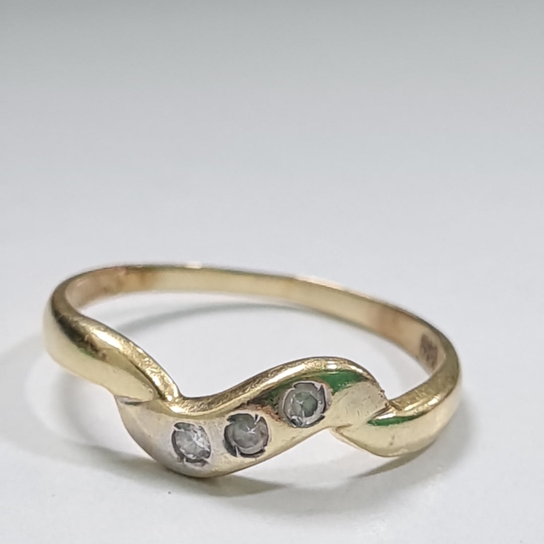 ANILLO ORO 14 K 1,60 GRMS (SEMINUEVO)