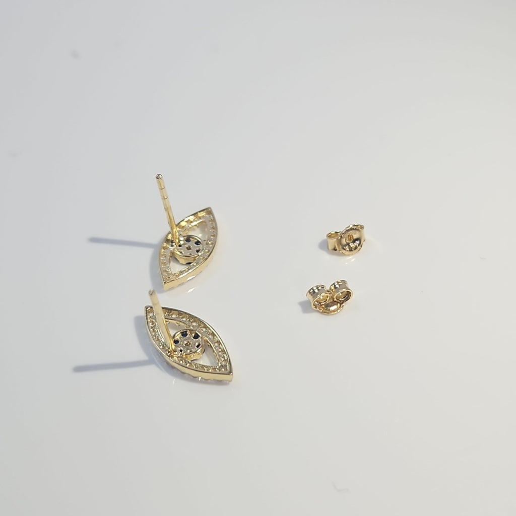 BROQUELES ORO 14K 1.5 (NUEVO)