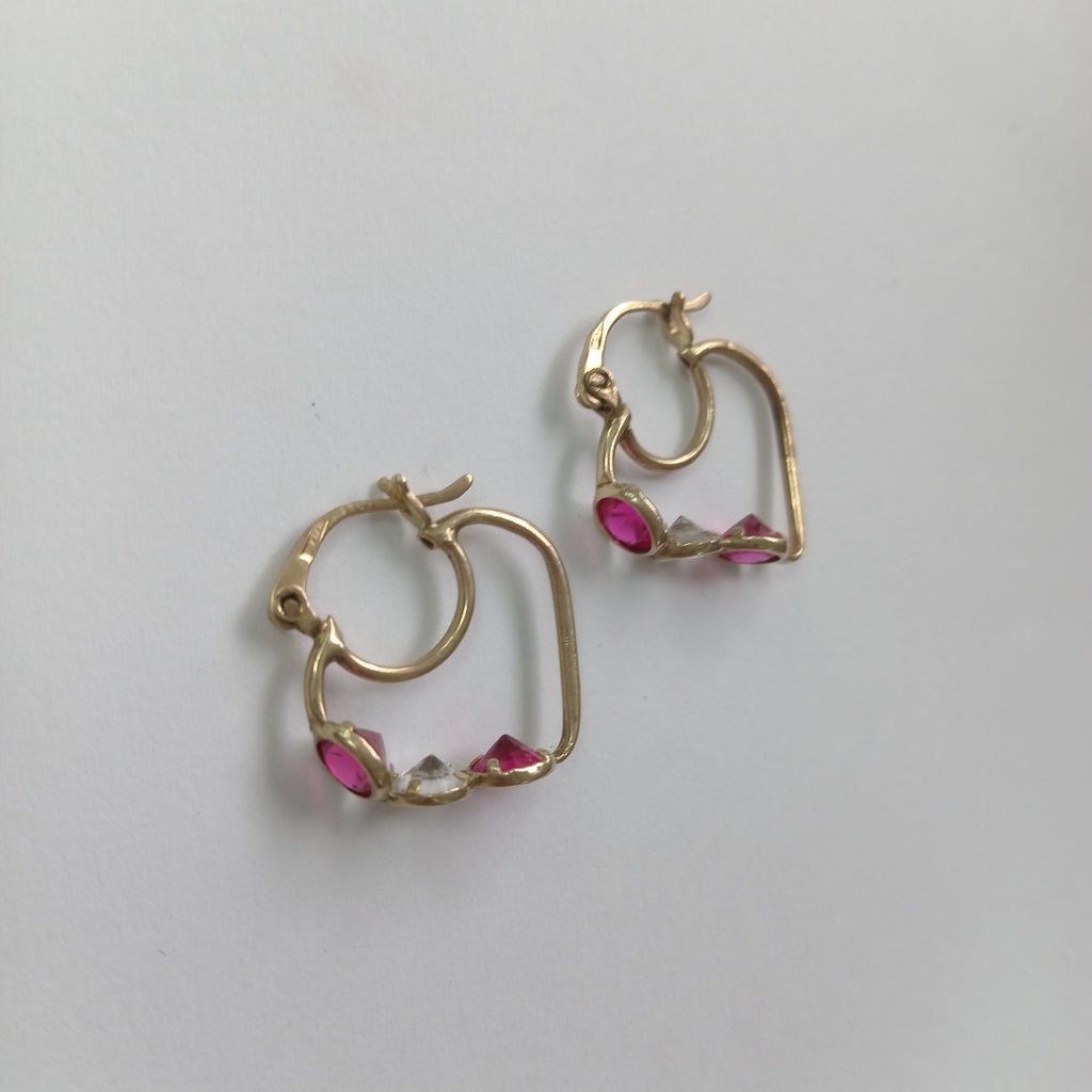 ARETES PAR ORO 10 K 2,20 GRMS (SEMINUEVO)