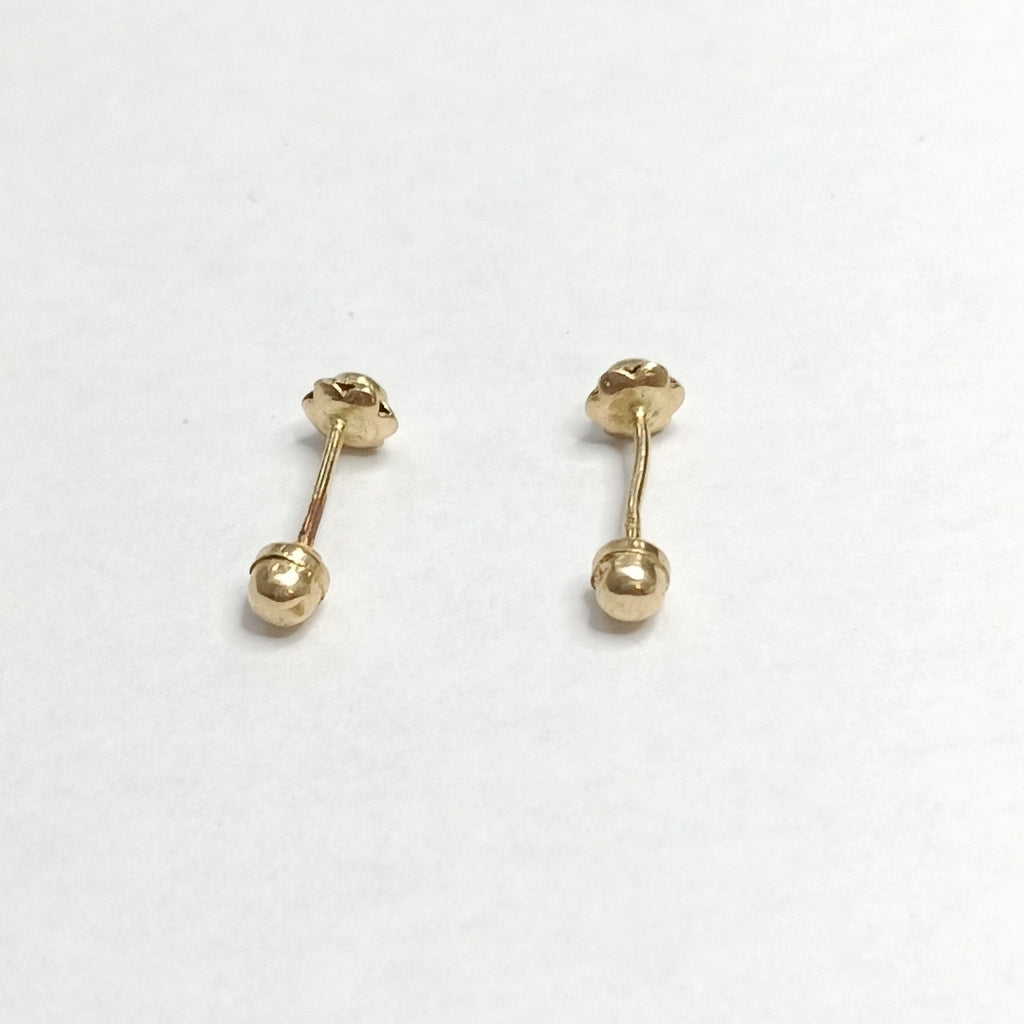 BROQUELES PAR ORO 14 K 0,20 GRMS (SEMINUEVO)
