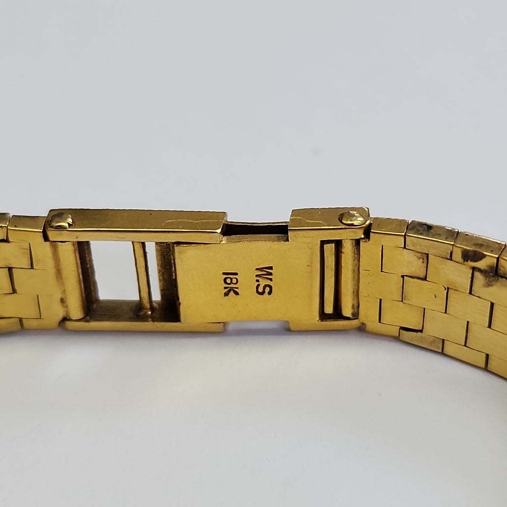 RELOJ CAJA ACERO PULSO ORO ORO 18 K 35,80 GRMS (SEMINUEVO)