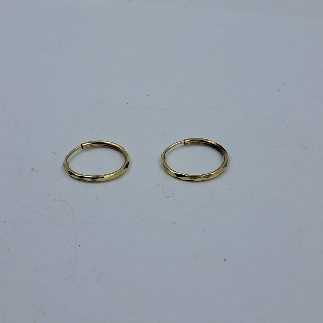 ARRACADAS PAR ORO 10 K 0.5 GRMS (SEMINUEVO)