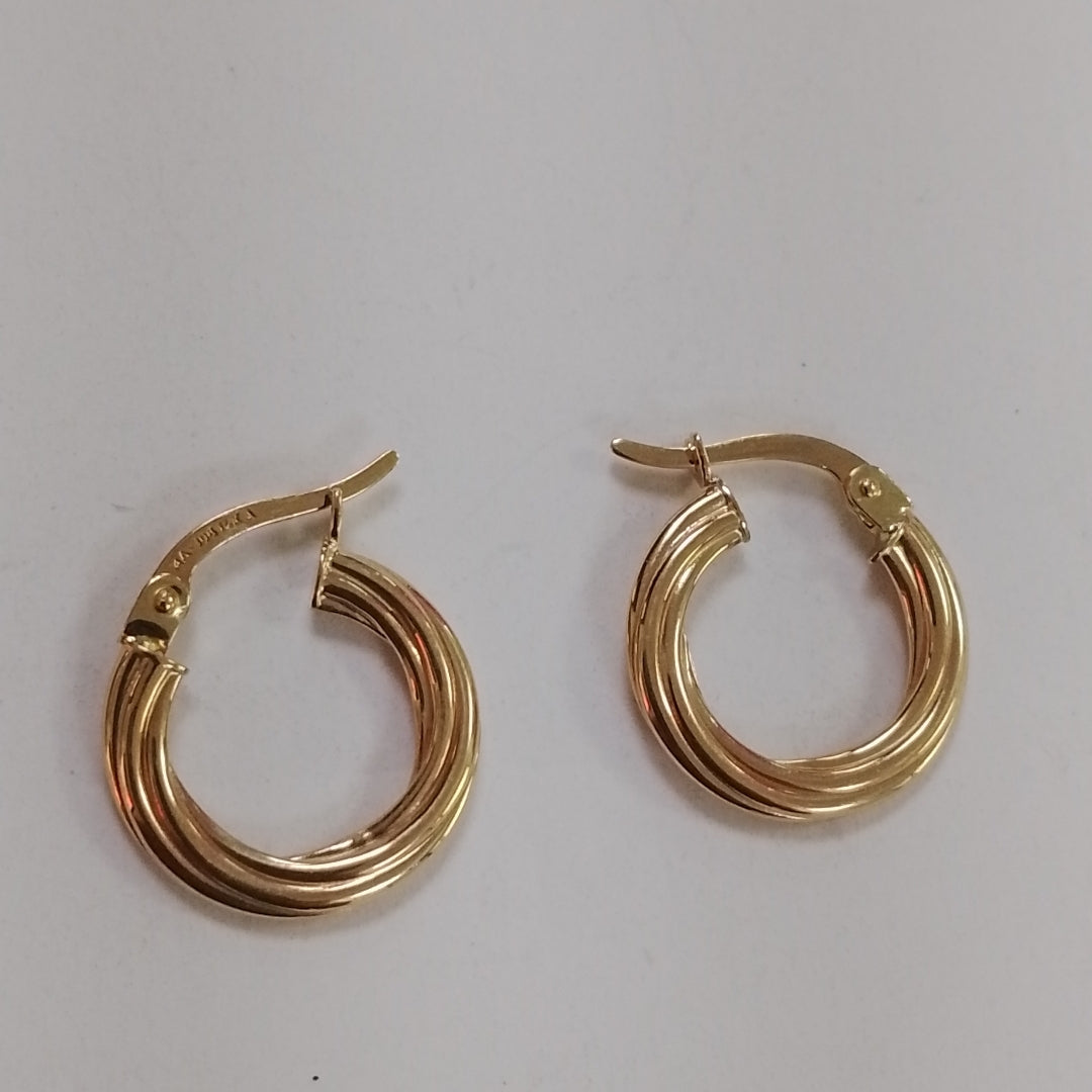 ARRACADAS ORO 14K 1.2 (NUEVO)