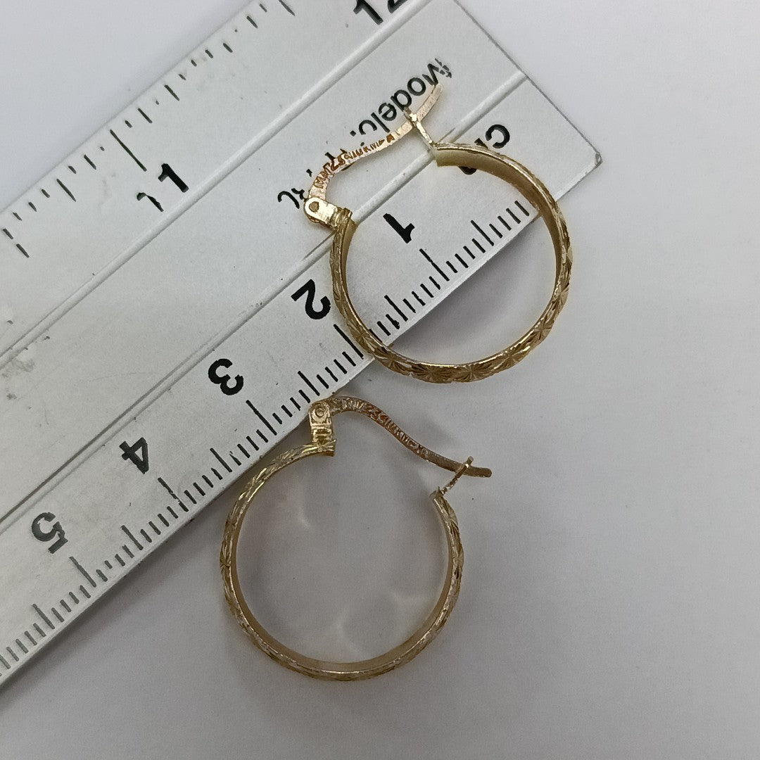 ARRACADAS PAR ORO 10 K 2,30 GRMS (SEMINUEVO)