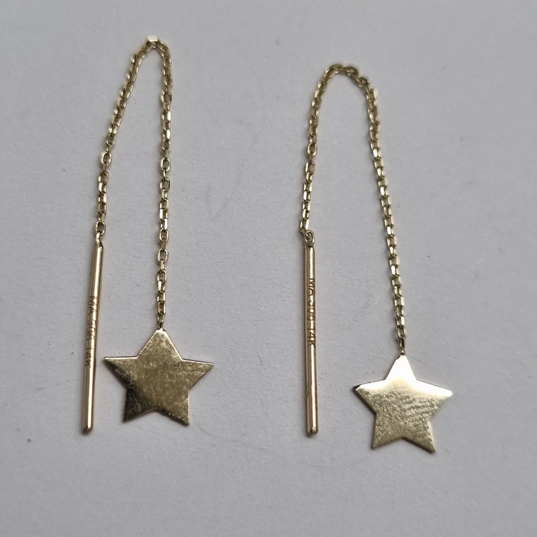 BROQUELES ORO 14K 0.7 (NUEVO)