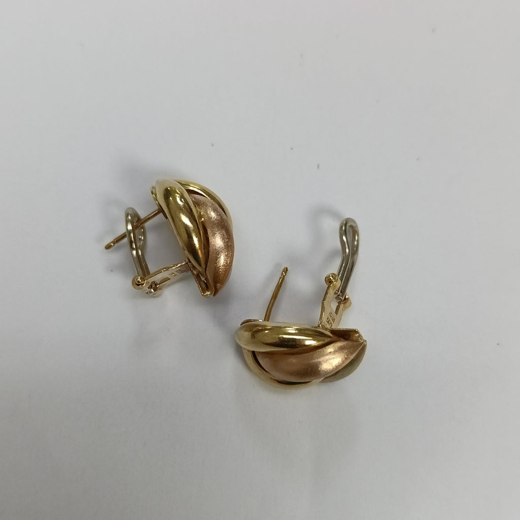 ARETES PAR ORO 14 K 5.3 GRMS (SEMINUEVO)