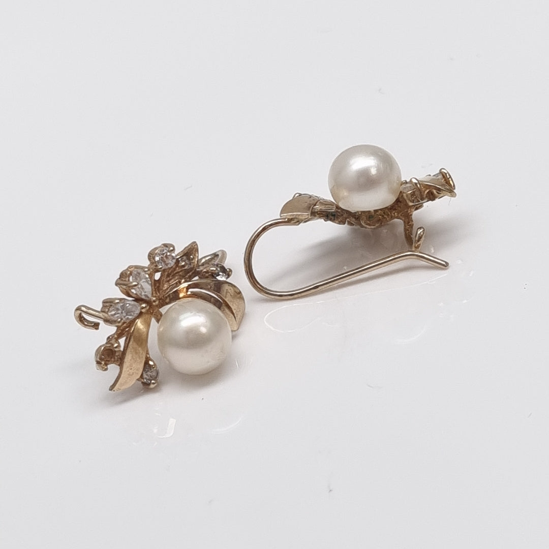 ARETES PAR ORO 10 K 3.4 GRMS (SEMINUEVO)
