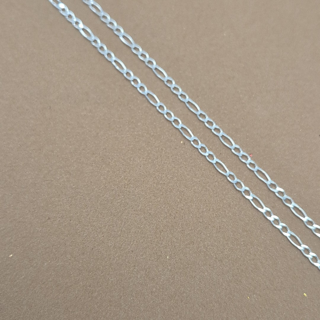 CADENA 3X1 PLATA .925 55 CM 4.33 GR (NUEVO)