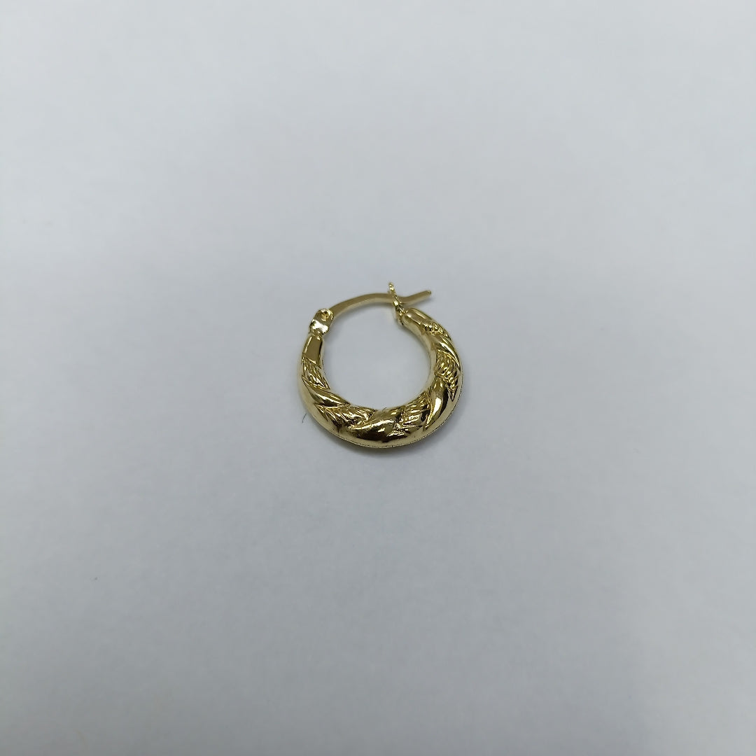 ARRACADAS ORO 10K 0.8 (NUEVO)