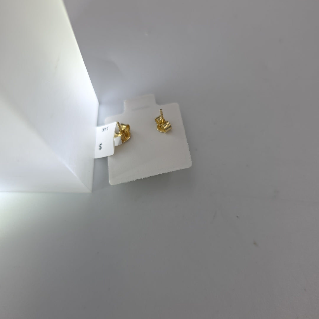 BROQUELES ORO 14K 1.3 (NUEVO)