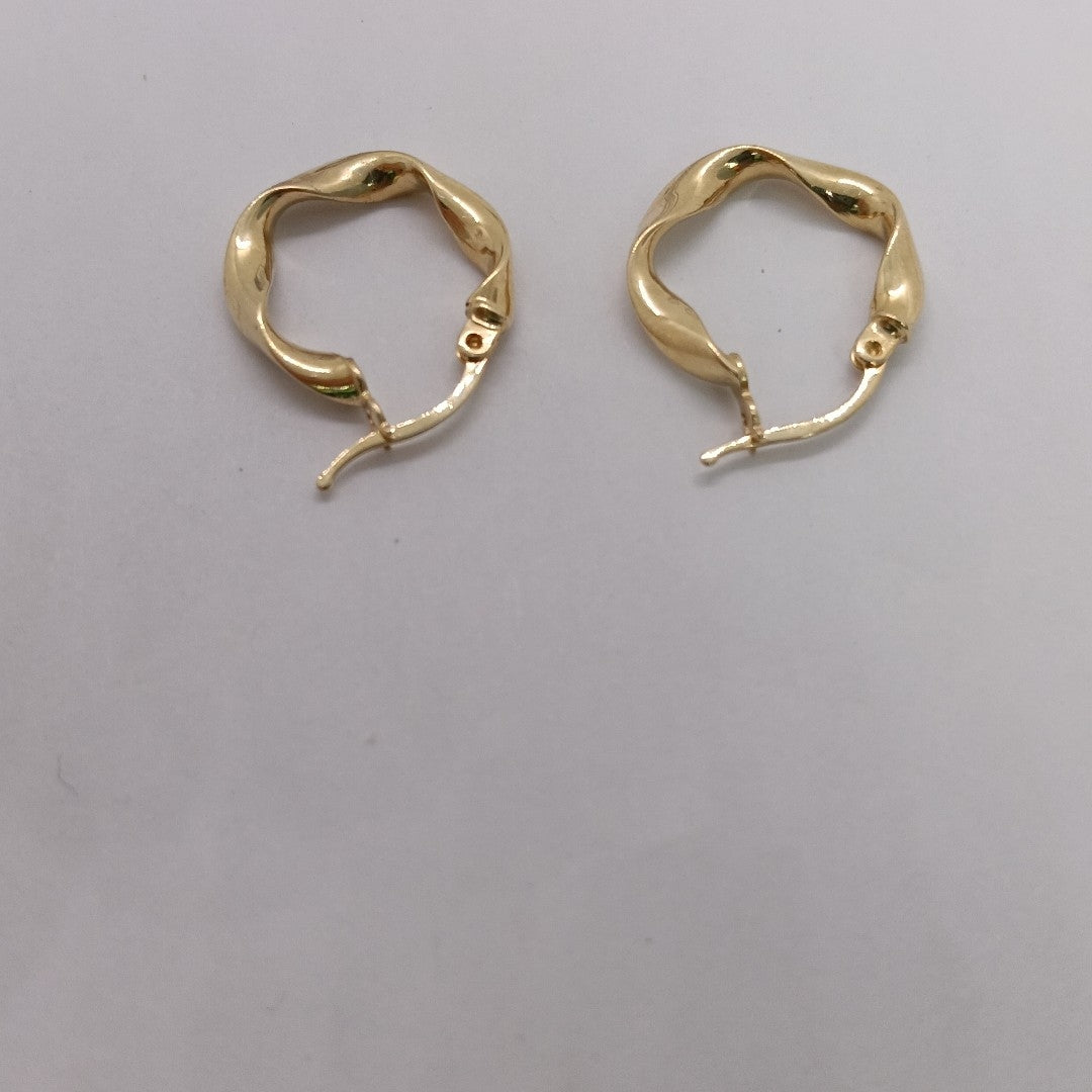ARRACADAS ORO 14K 1.5 (NUEVO)