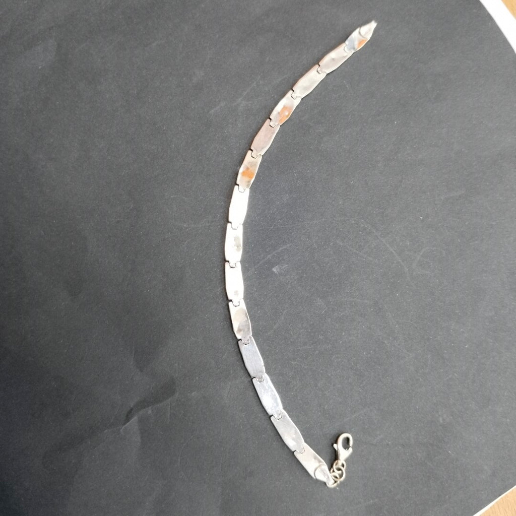 PULSERA ORO BLANCO 14 K 4,70 GRMS (SEMINUEVO)