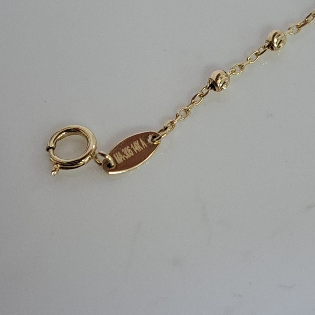 PULSERAS DAMA ORO 14K 1.1 (NUEVO)