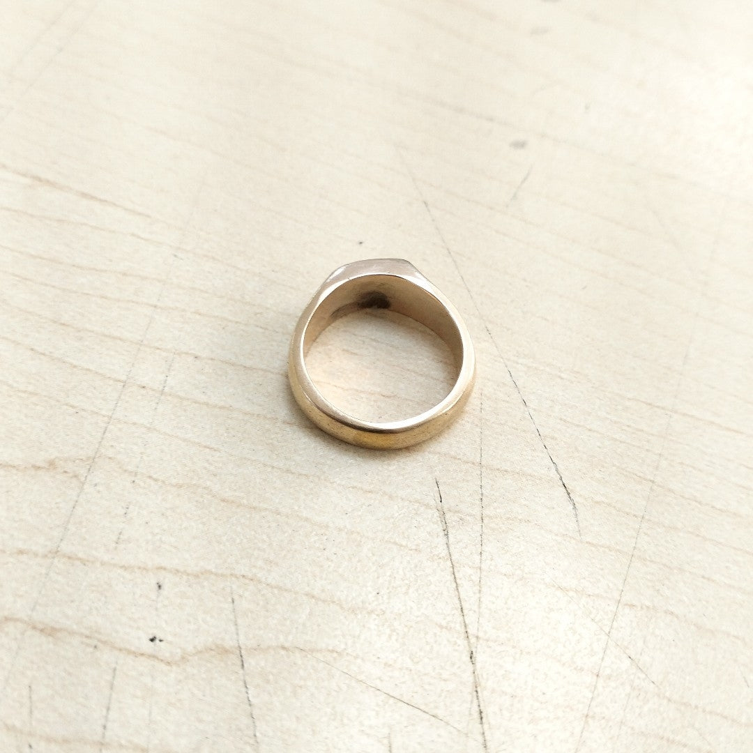 ANILLO DE GRADUACIÓN ORO 8 K 7.4 GRMS (SEMINUEVO)