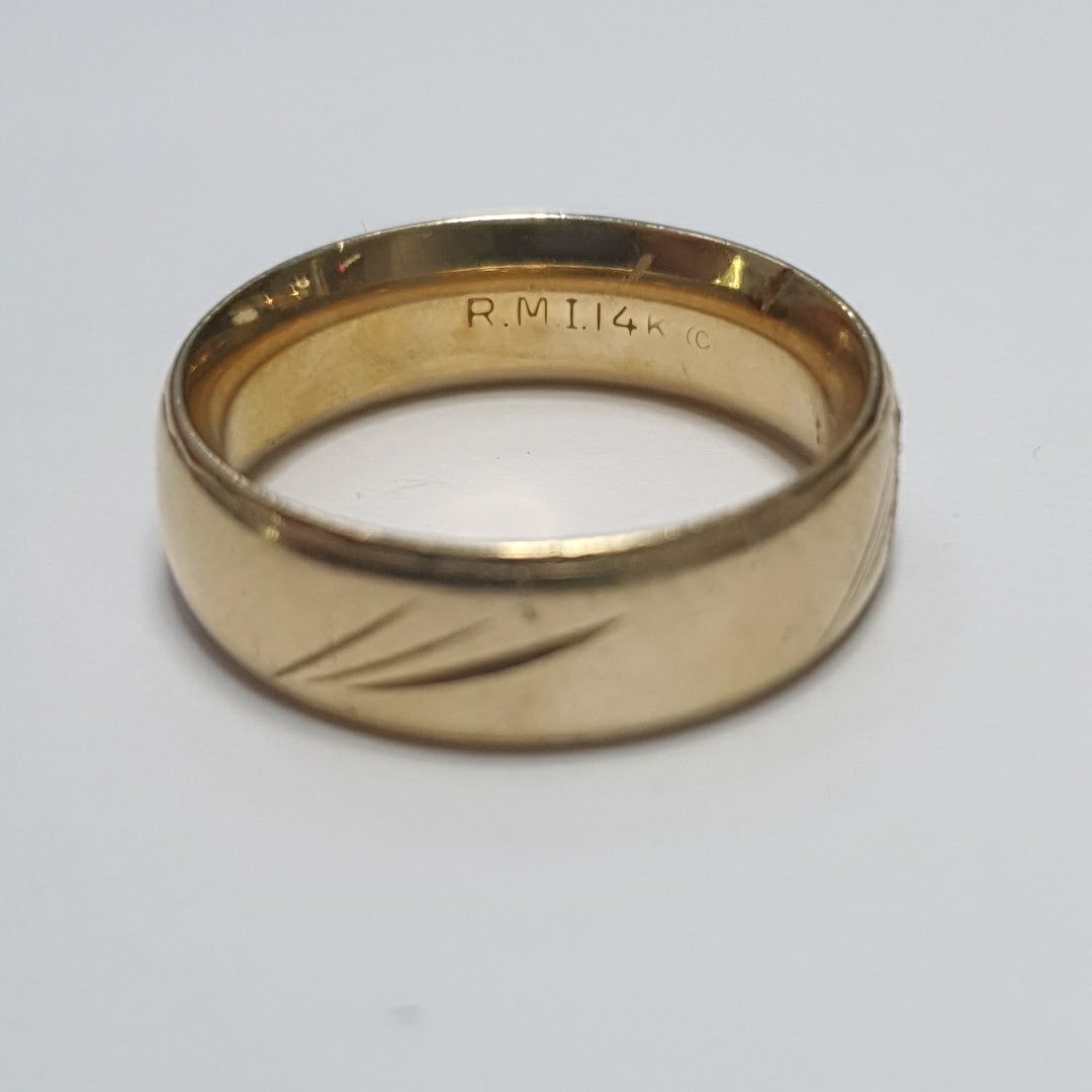 ARGOLLA ORO 14 K 8,10 GRMS (SEMINUEVO)