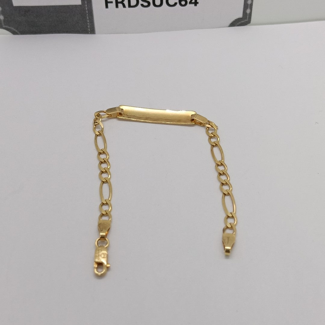 ESCLAVAS NIÑO ORO 14K 3 (NUEVO)