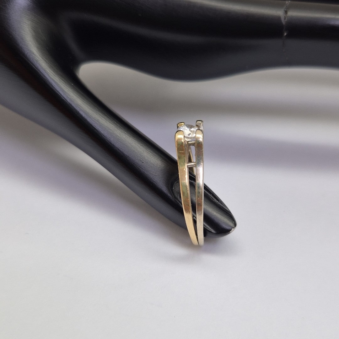 ANILLITO ORO,ORO COMBINADO 14 K 4,10 GRMS (SEMINUEVO)