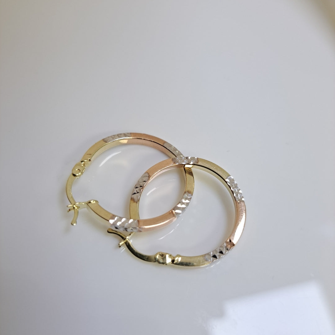 ARRACADAS ORO 14K 2.7 (NUEVO)
