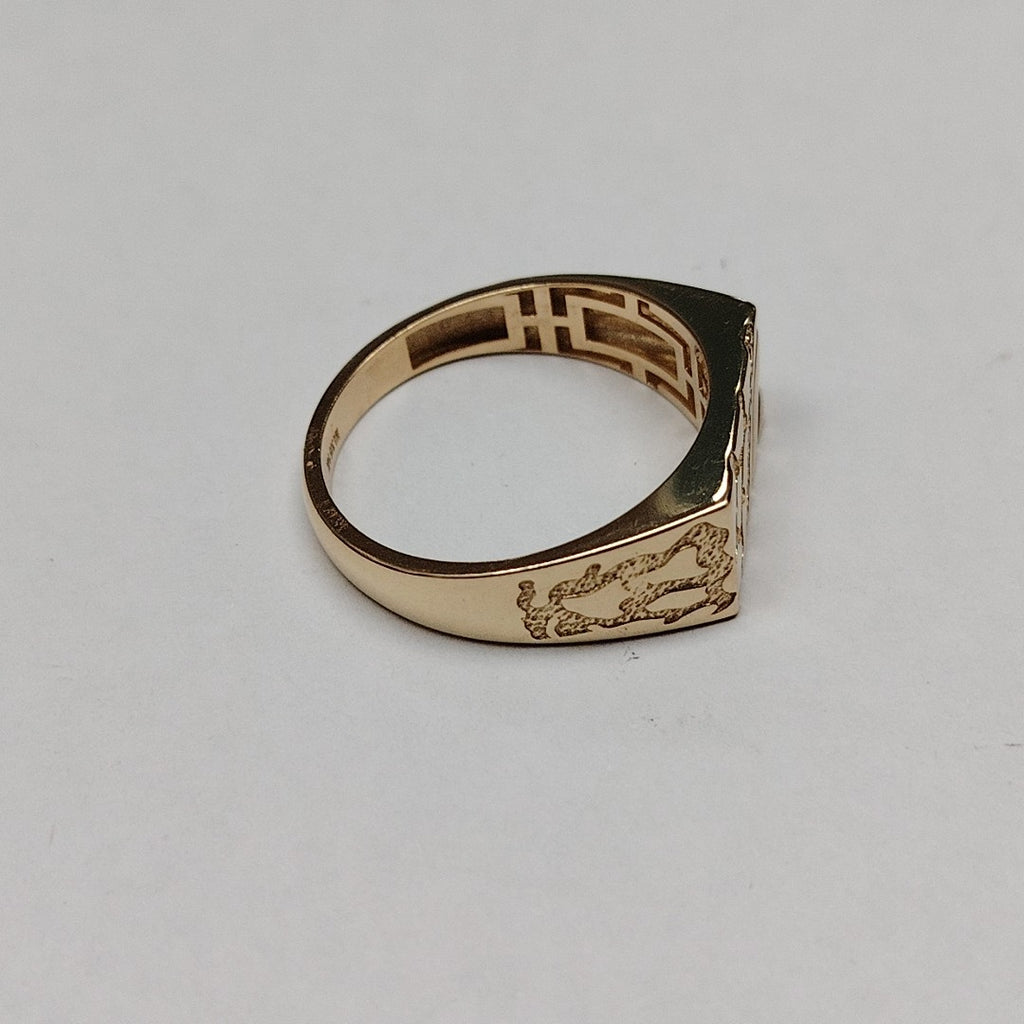 ANILLOS CABALLERO ORO 14K 3.5 (NUEVO)