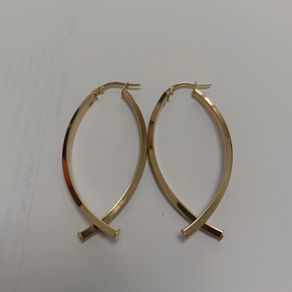 ARETES PAR ORO 14 K 3,50 GRMS (SEMINUEVO)