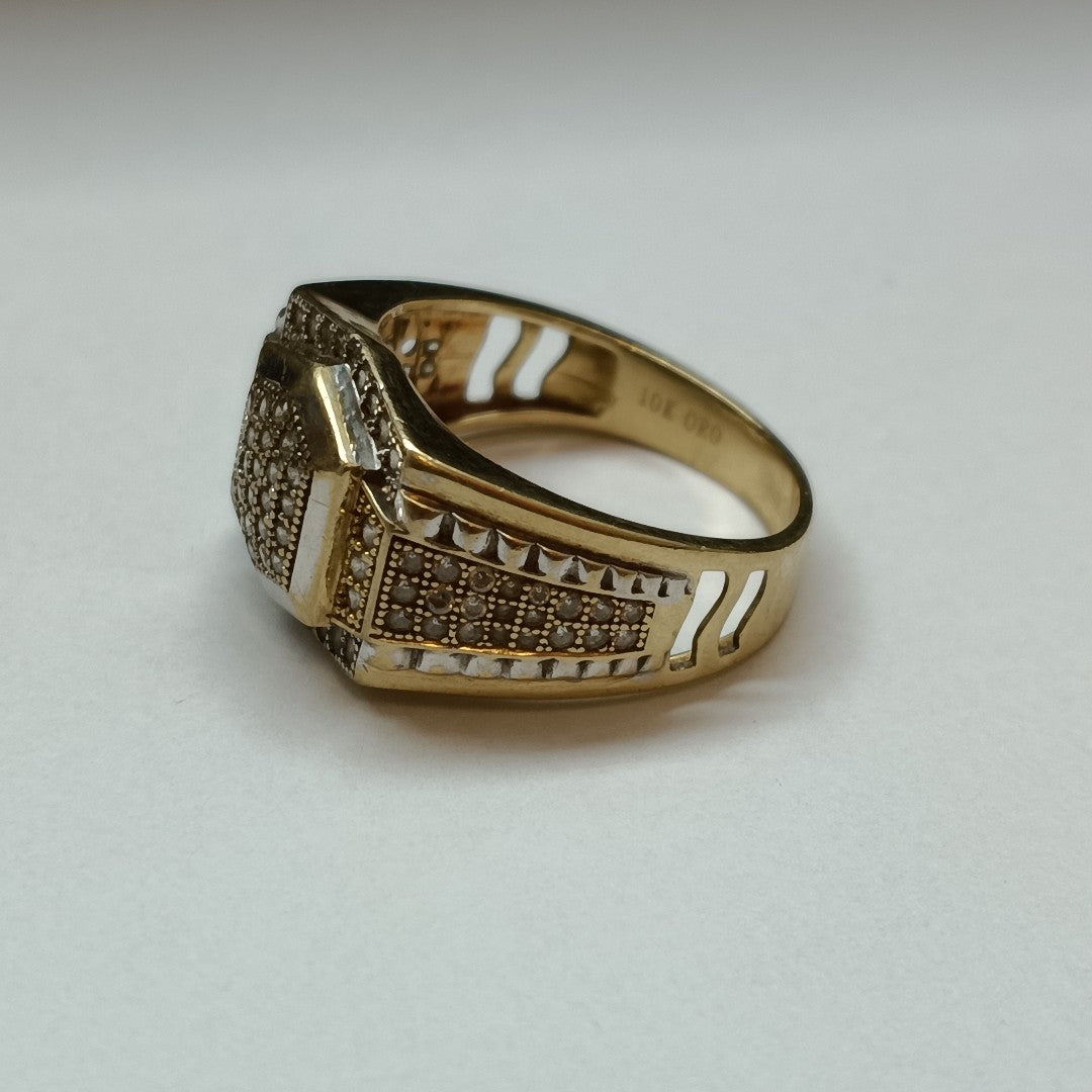 ANILLO ORO 10 K 5.3 GRMS (SEMINUEVO)