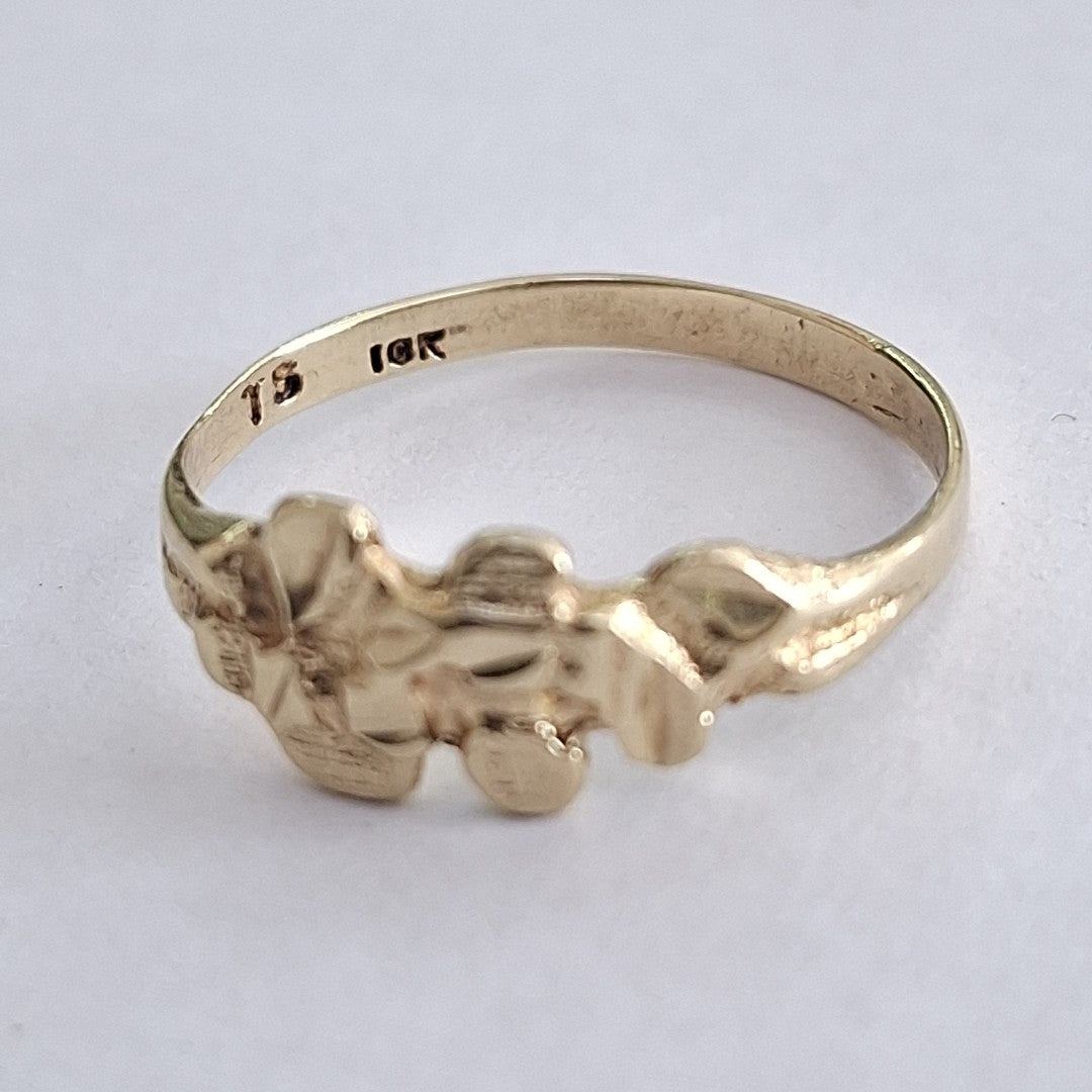 ANILLO ORO 10 K 1.1 GRMS (SEMINUEVO)