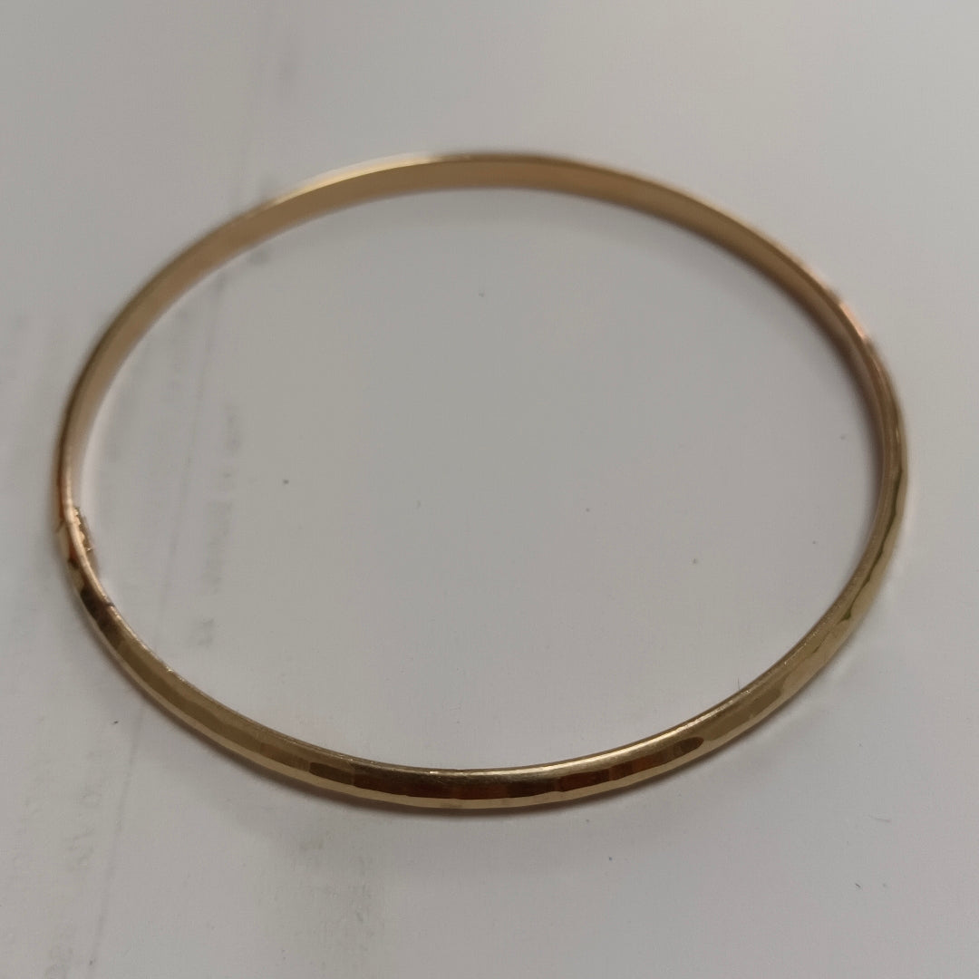 PULSERA RIGIDA ORO 14 K 3,50 GRMS (SEMINUEVO)