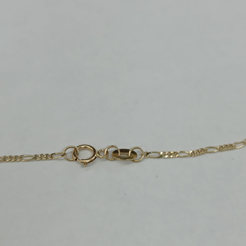 CADENAS TEJIDO 3X1 ORO 14K 55 CM 2.6 GR (NUEVO)