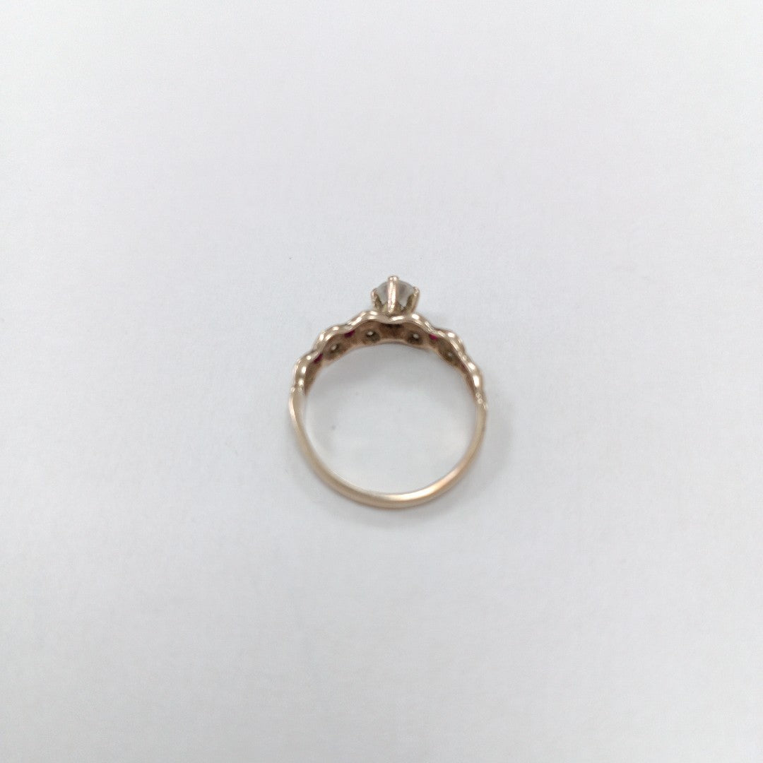 SOLITARIO ORO 8 K 2 GRMS (SEMINUEVO)