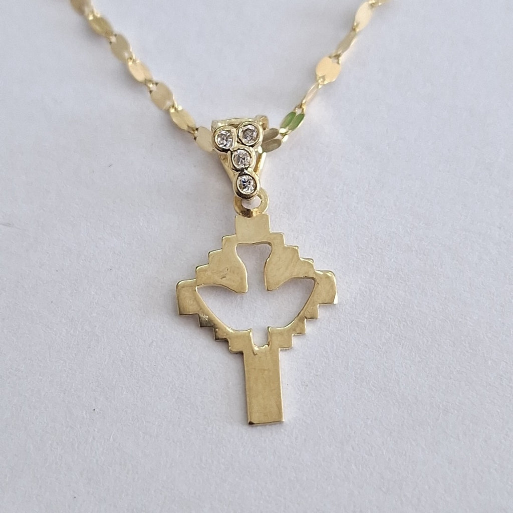CADENA, DIJE ORO 10 K 1.2 GRMS (SEMINUEVO)