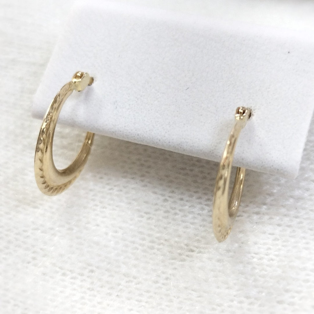 ARRACADAS ORO 14K 0.6 (NUEVO)