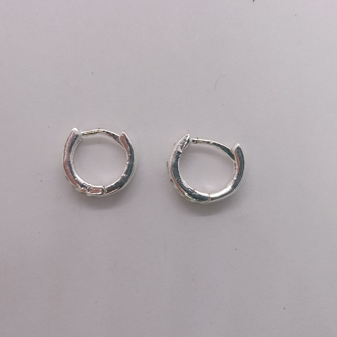 ARRACADAS C/CIRCONIAS PLATA .925 2.4 GR (NUEVO)