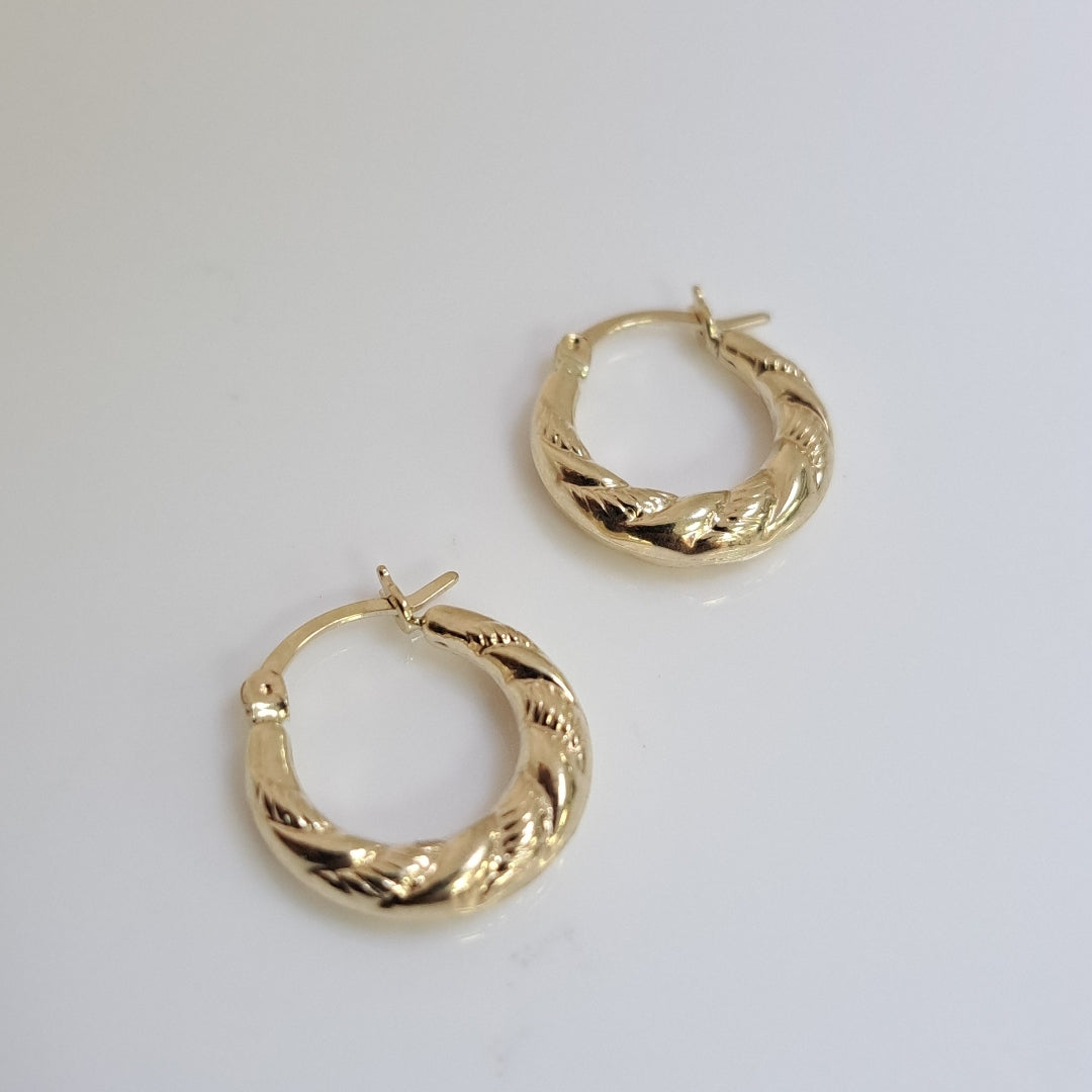 ARRACADAS ORO 14K 0.9 (NUEVO)