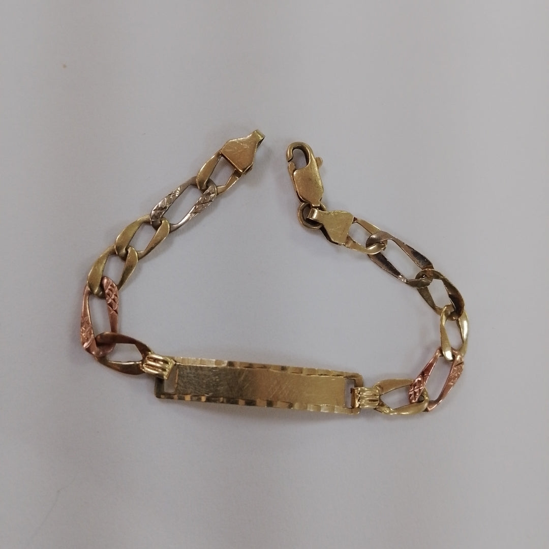 ESCLAVA ORO 14 K 2.4 GRMS (SEMINUEVO)