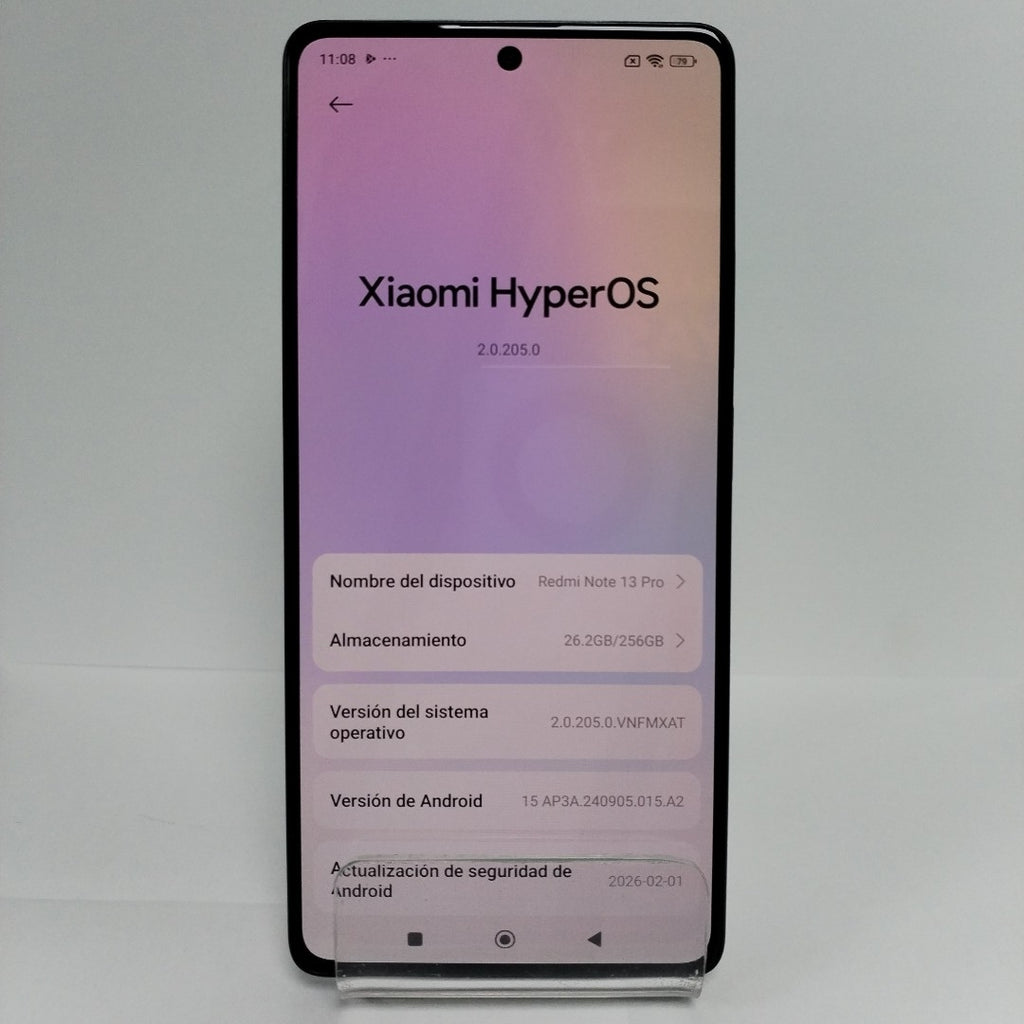 CELULAR XIAOMI REDMI NOTE 13 PRO 23117RA68G (2023) 256 GB 8 GB RAM