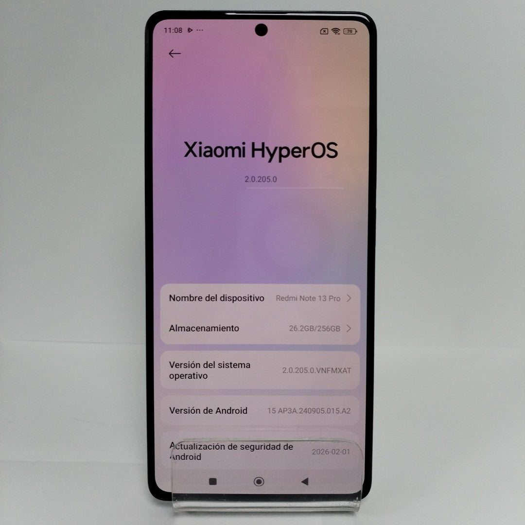 CELULAR XIAOMI REDMI NOTE 13 PRO 23117RA68G (2023) 256 GB 8 GB RAM